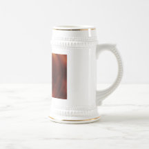 Time Traveller's Orange Vortex Coffee Mugs