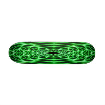 Time Warp Green skateboards by Castleinc Time Warp Green skateboards