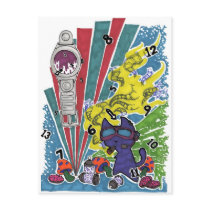 Time Well Wasted postcards