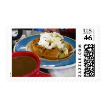 Time with you - the most important meal of the day postage stamp