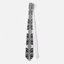 Timeless black&white 1 neck ties