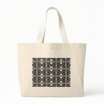 Timeless Black & White Canvas Bag