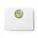timeless bluebird whimsy initial letter R Envelope