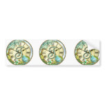 timeless bluebird whimsy initial letter T Bumper Sticker