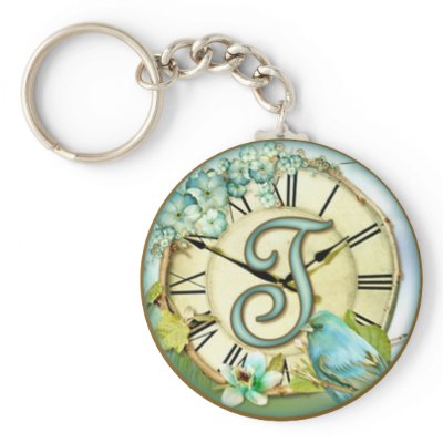 timeless bluebird whimsy initial letter T Key Chain Zazzle_keychain timeless bluebird whimsy initial letter T Key Chain Zazzle_keychain
