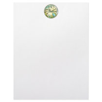 timeless bluebird whimsy LOVE Letterhead Template