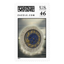 Timeless vibration postage stamp