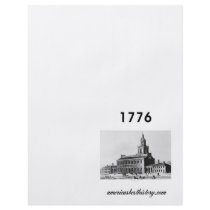 Timeline 1776 flyer design