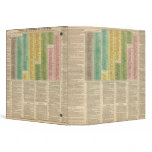 Timeline of the Catholic Church Vinyl Binders