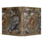Timepiece Theme and Variations 3 Ring Binder