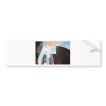 Times Square and the Paramount Building Bumper Stickers