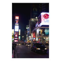 Times Square at night in Manhattan, New York