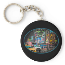 Times Square Billboards Keychain keychains