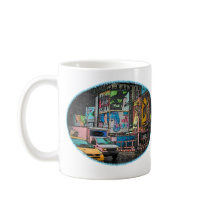 Times Square Billboards Mug mugs