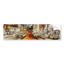 Times Square  Bumper Stickers