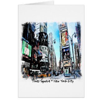 Times Square Card