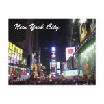 times square city postcard