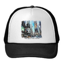 Times Square Mesh Hats