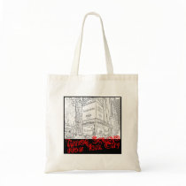Times Square, New York City Tote Bag by whupsadaisy Times Square, New York City Tote Bag