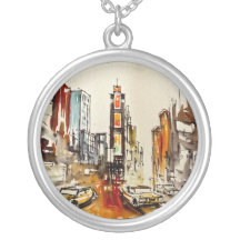 Times Square New York Necklace