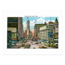 Times Square New York Postcards