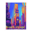 TIMES SQUARE Post Card postcards by skytopian TIMES SQUARE Post Card postcards