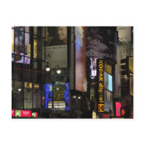 Times Square Postcard by belladorable Times Square Postcard