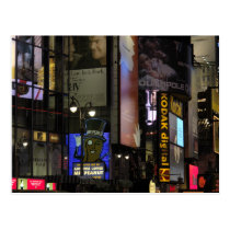 Times Square Postcard postcards