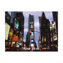 Times Square Postcard New York Souvenir Card