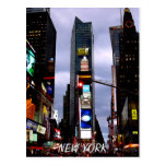 Times Square Postcard New York Souvenir Card