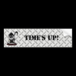 Time's Up bumper stickers