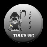 Time's Up magnets