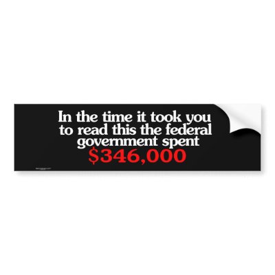 timeyourreadthis bumper sticker by Libertymaniacs