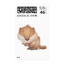 Timid Beaver Postage