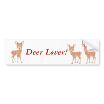 Timid Doe bumper stickers