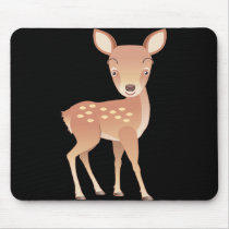 Timid Doe mousepads