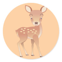 Timid Doe Stickers