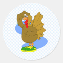 Timmy Turkey Stickers