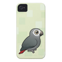 Timneh African Grey Parrot iPhone 4 Case-Mate Case