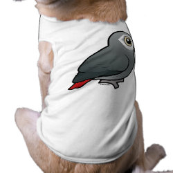 Timneh African Grey Dog Sleeveless T-Shirt