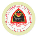 Timor-Leste Coat of Arms detail stickers