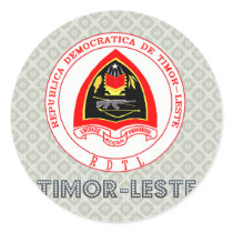 Timor-Leste Coat of Arms Sticker
