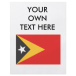 Timor-leste Flag flyers