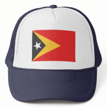 Timor-leste Flag Trucker Hat