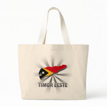 Timor Leste Flag Map 2.0 Tote Bag