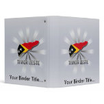 Timor Leste Flag Map 2.0 binders