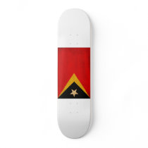 Timor Leste Flag Skate Board Deck