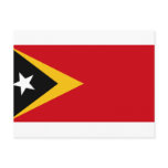 Timorleste Flag Post Cards