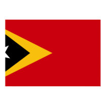 Timorleste Flag posters