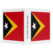 Timorleste High quality Flag Binder